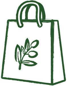 Gratis produkter från delikatessbutiken